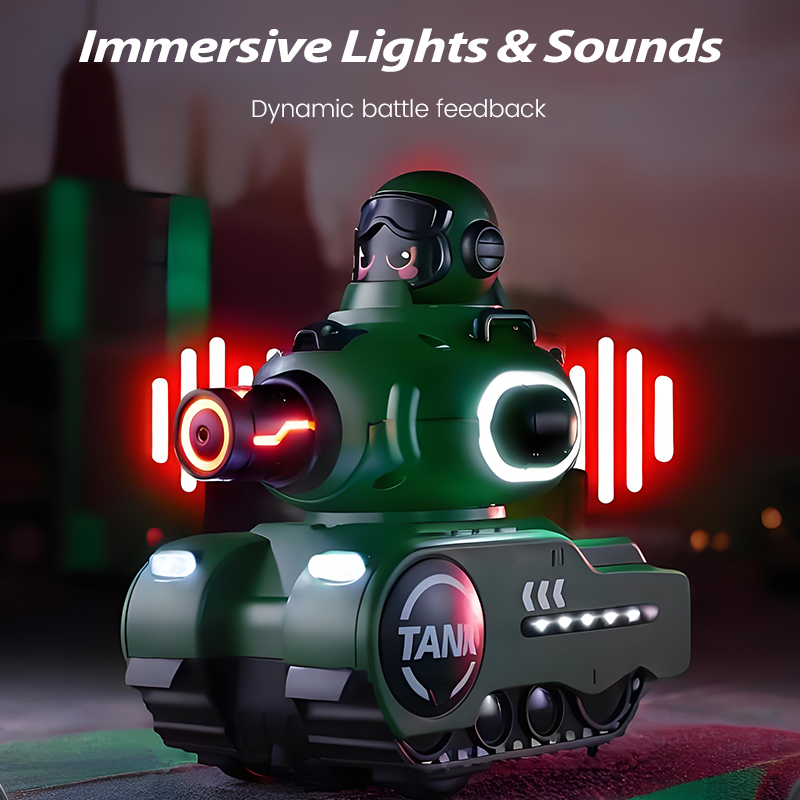 Infrared Remote Control Battle Tank Set