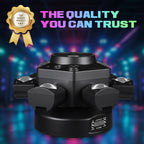 NOW! Multi-Beam LED Atmosphere Light – Dynamic Color Changing, Remote Control & Easy Installation for Home/Party