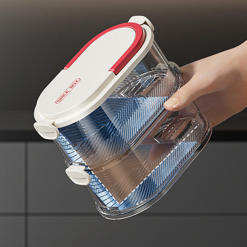 NOW! Multi-layer Sealed Spice Organizer – Airtight, Space-Saving & Transparent for Easy Kitchen Storage