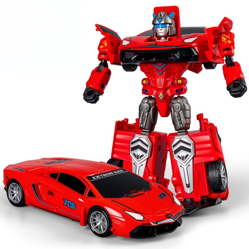 Collision-deforming remote control car