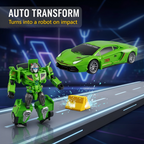 Collision-deforming remote control car