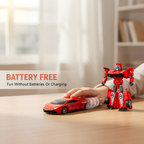 Collision-deforming remote control car