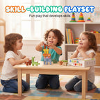 Christmas gifts Animal-Themed Stacking Blocks Set for Kids
