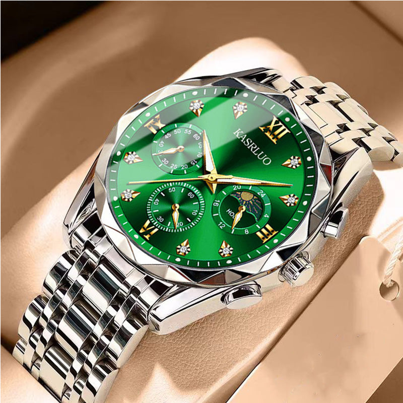 Men's Waterproof Quartz Watch - Stylish & Durable, Perfect for Daily Wear and Outdoor Activities