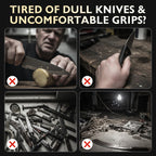 Black Friday Countdown! !!! Meat Cleaver Knife with Sheath