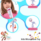 Microphone Toy, Karaoke Machine Toy with Light