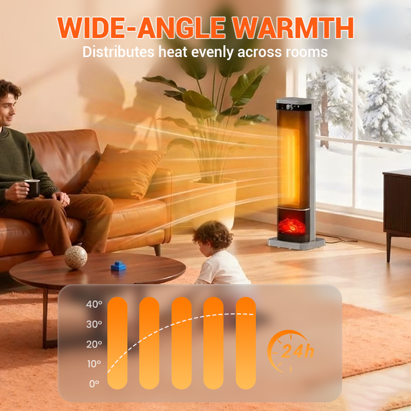 2-in-1 Space Heater & Humidifier