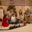 Christmas gifts Electric Steam Train Set with Lights & Sound