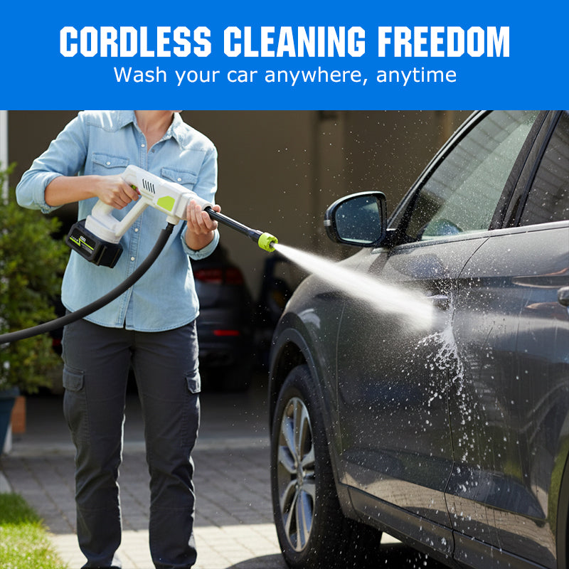 70 % OFF !! Portable Cordless Pressure Washer