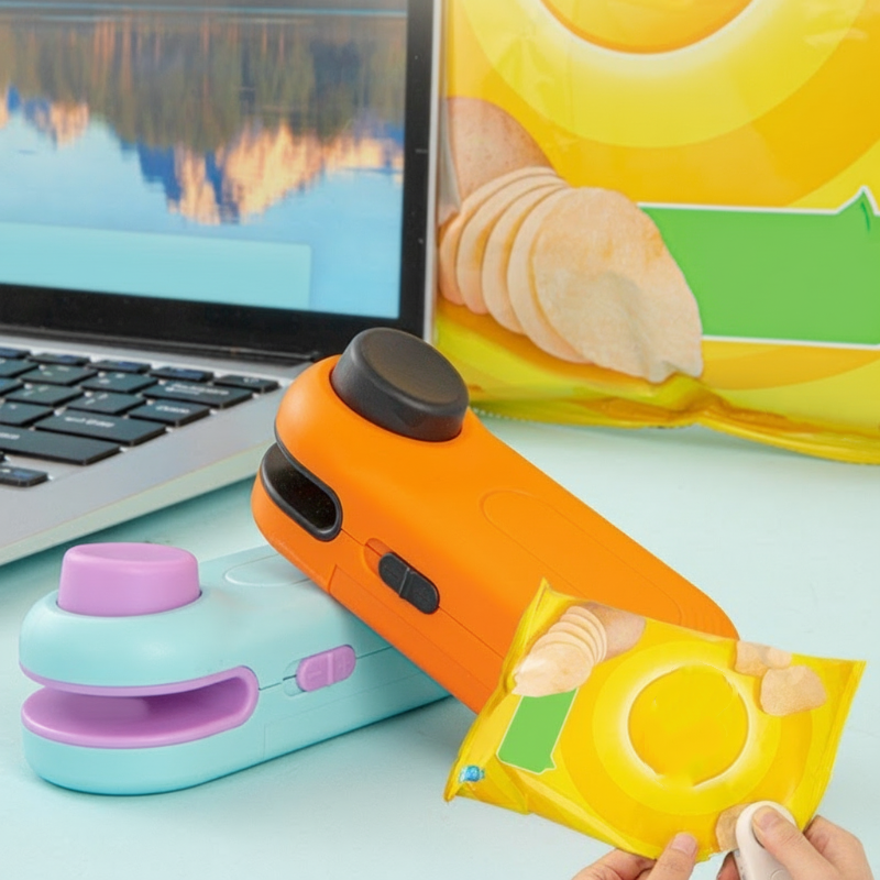Cordless Mini Bag Sealer with Magnet