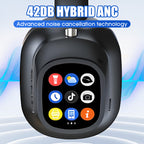 Premium Headphones with Magnetic Touch Control Screen