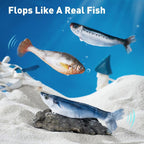 Your cat will love this jumping fish
