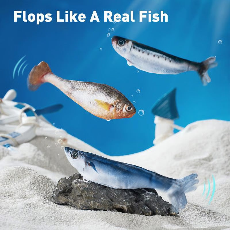 Your cat will love this jumping fish