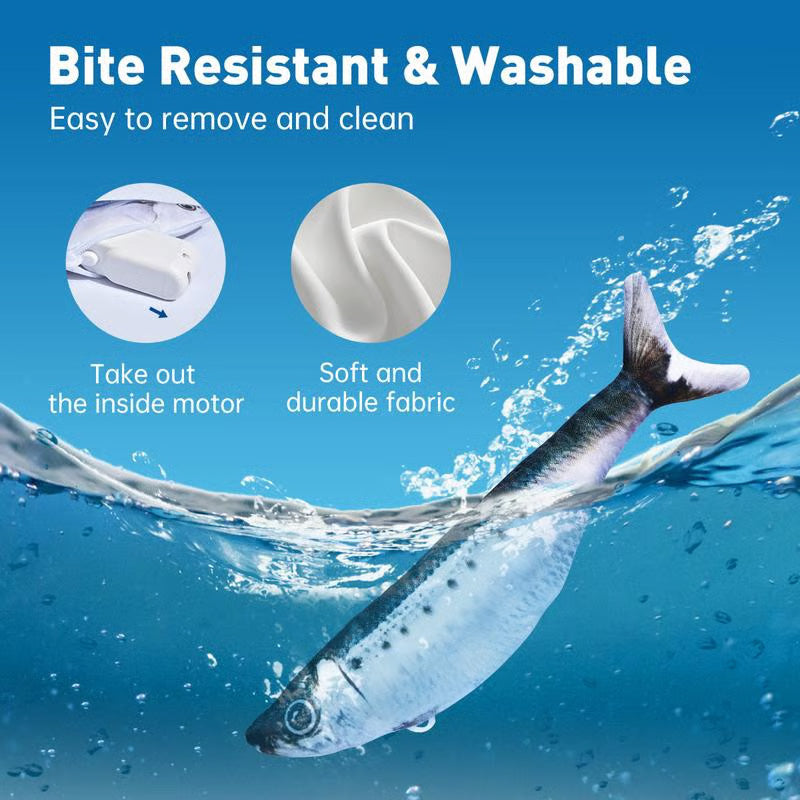 Your cat will love this jumping fish