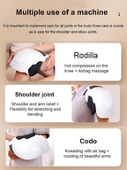 Thermal therapy vibrating knee pads joint warmer hot pack Pain relief training / cold feet / post-surgery recovery knee pads