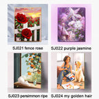 DIY color filling for digital oil painting