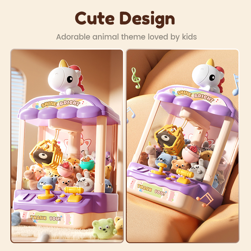 Children's Favourite Toy Adorable Animal Claw Machine Free Delivery