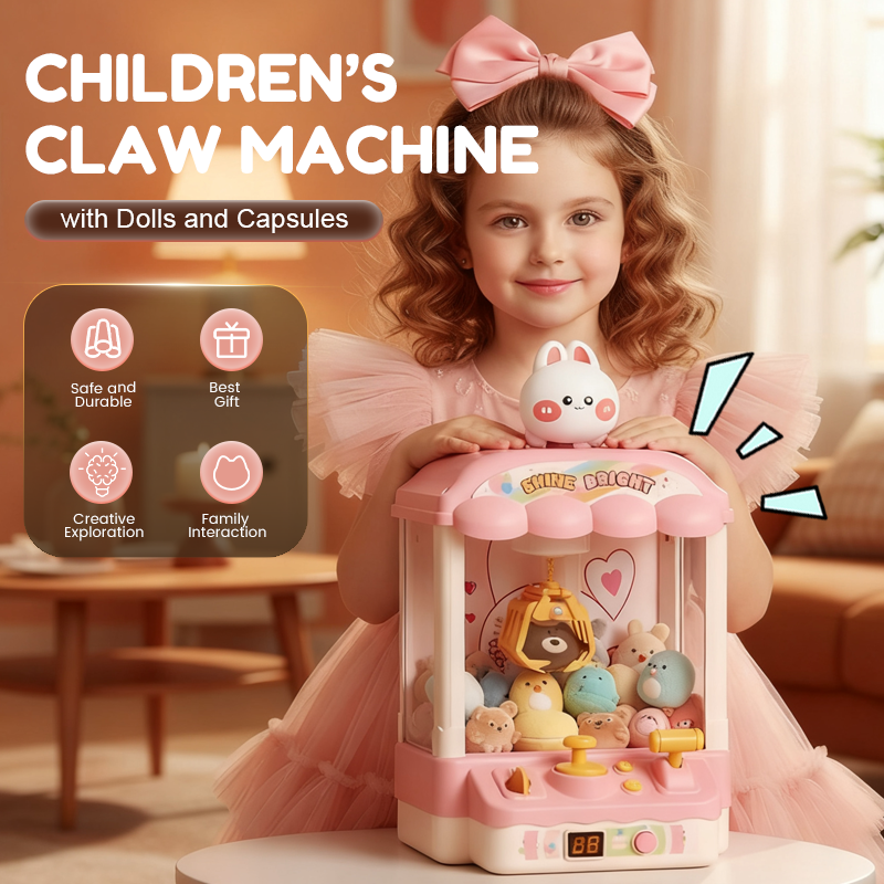 Children's Favourite Toy Adorable Animal Claw Machine Free Delivery