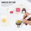 49% discount Amazing 3D Foam Texture Painting Set
