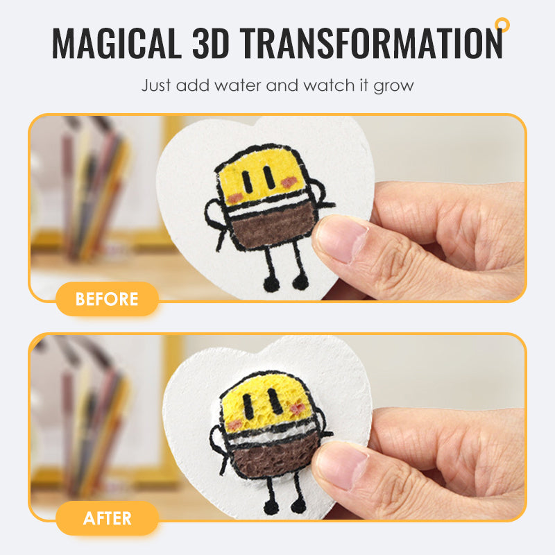 49% discount Amazing 3D Foam Texture Painting Set