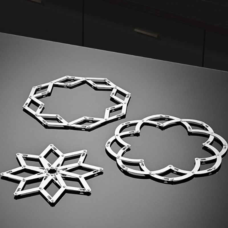Multifunctional Stainless Steel Heat-Resistant Pot Holder