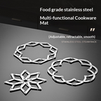 Multifunctional Stainless Steel Heat-Resistant Pot Holder