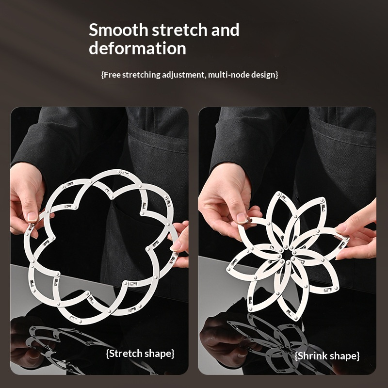 Multifunctional Stainless Steel Heat-Resistant Pot Holder