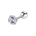 Women's Titanium Brilliant Stud Earrings