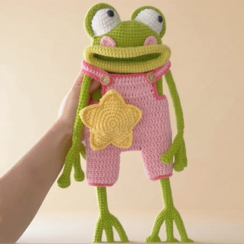 Christmas gifts |DIY Crochet Frog Phone Bag Kit
