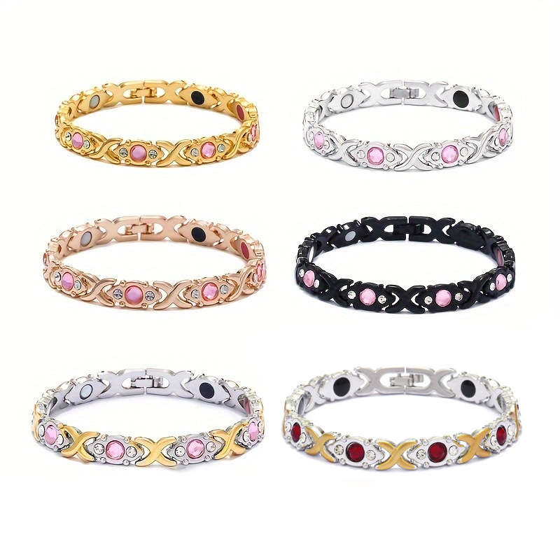 Women’s Elegant Adjustable Rhinestone Bracelet | Perfect Gift for Her