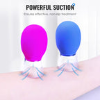 Glass and Silicone Vacuum Suction Massage Cups