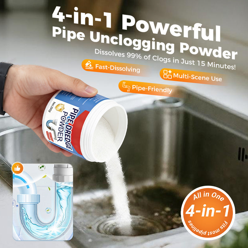 BUY MORE SAVE MORE | 4-in-1 Powerful Pipe Unclogging Powder