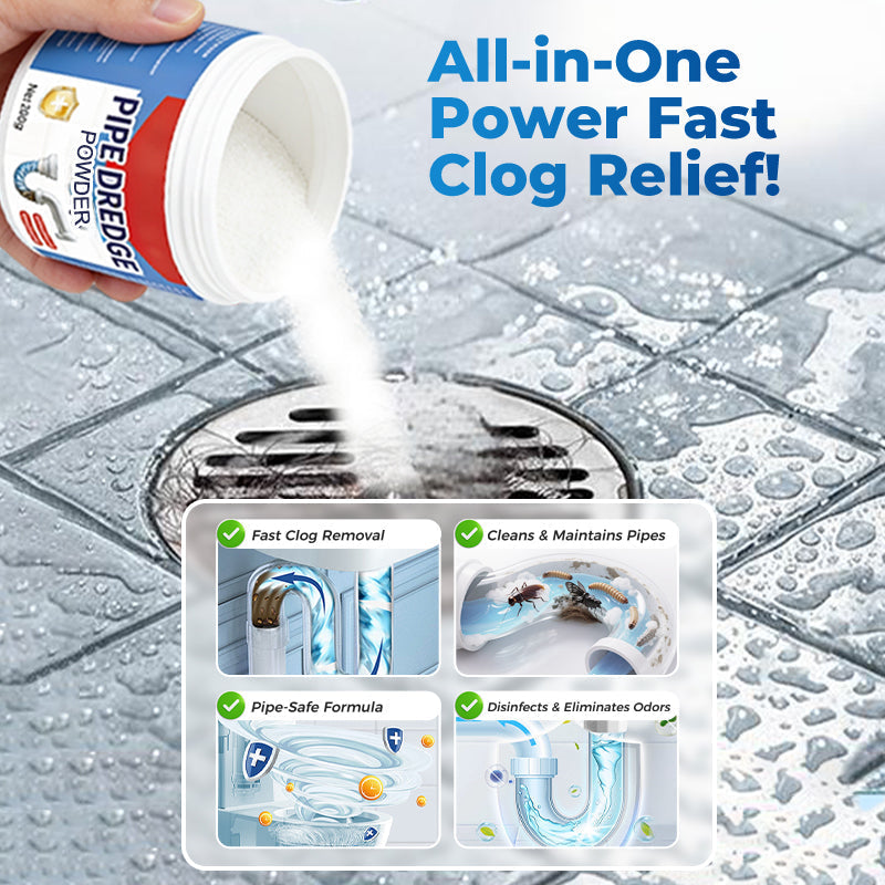 BUY MORE SAVE MORE | 4-in-1 Powerful Pipe Unclogging Powder