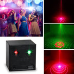 New Year's Special Offer: Rechargeable & Portable RGB Laser Party Light