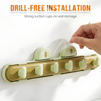 Today's Flash Sale Space-Saving Expandable Suction Cup Wall Hook