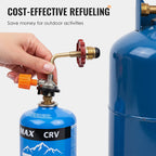 Outdoor Gas Canister Refill Adapter – Leak-Proof Safe Transfer, Universal Fit & Durable Tool