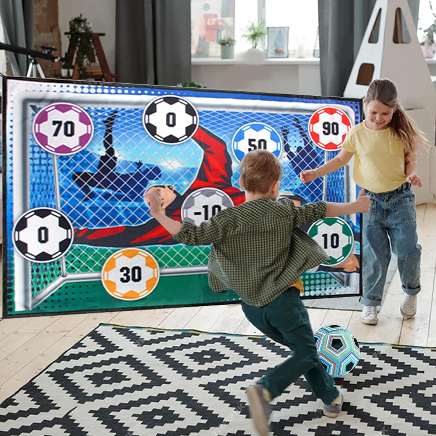 While Supplies Last ! Soccer Ball Game Set for Kids