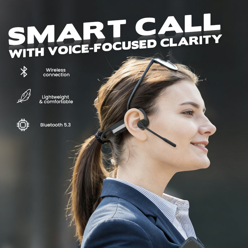 New Year's Special Offer: Open Air Conduction Wireless Bluetooth Headset with Microphone