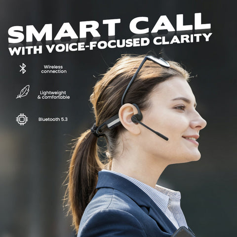 New Year's Special Offer: Open Air Conduction Wireless Bluetooth Headset with Microphone