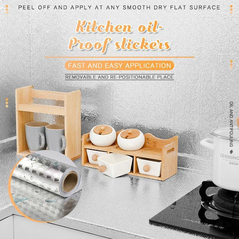 Promotion Kitchen Peel and Stick Wallpaper Backsplash Waterproof Kitchen Stickers