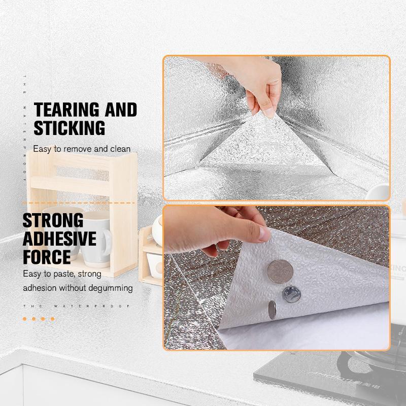 Promotion Kitchen Peel and Stick Wallpaper Backsplash Waterproof Kitchen Stickers