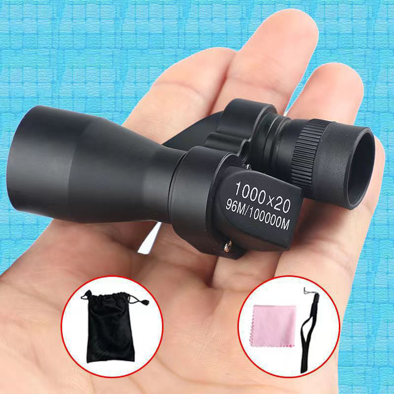 Mini Pocket Monocular : Pocket-Large + Smartphone Clip – Perfect for Outdoor Explorations