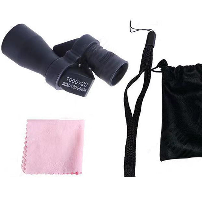 Mini Pocket Monocular : Pocket-Large + Smartphone Clip – Perfect for Outdoor Explorations