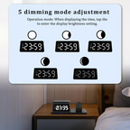 4-in-1 Fast-Charging Wireless Charging Station With Clock