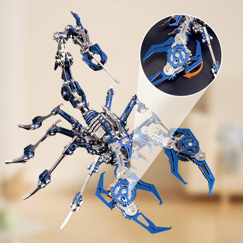 New Year's Special Offer– 58 % OFF Today Only! 3D Scorpion Metal Puzzles Kit – Mechanical Assembly Model