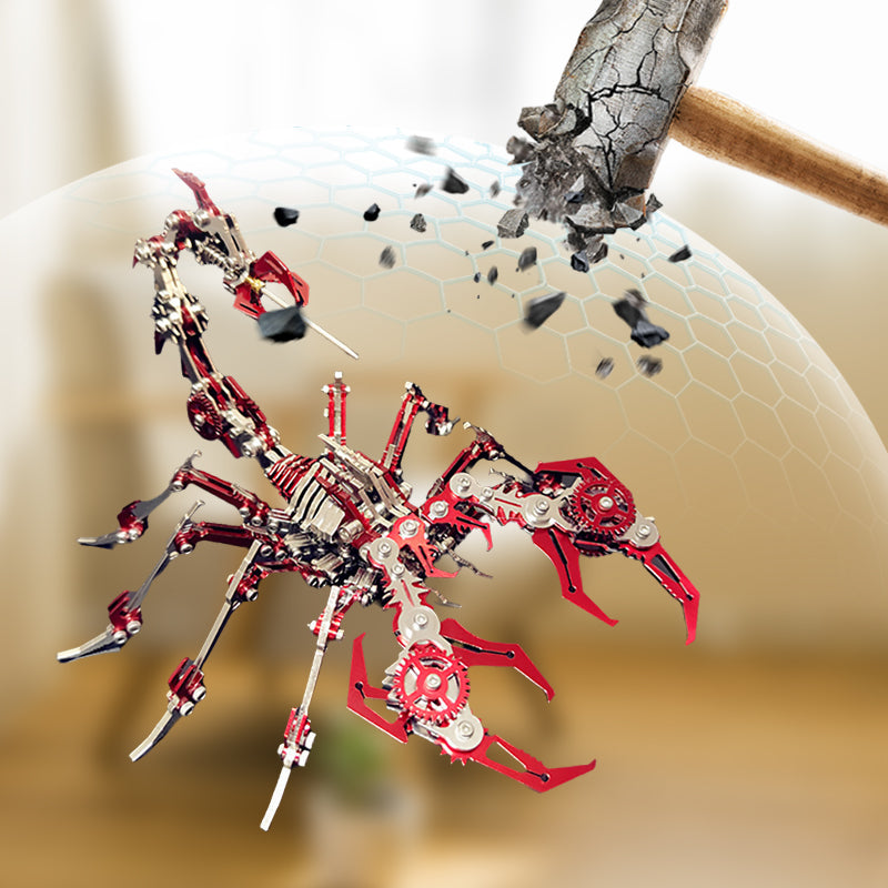 New Year's Special Offer– 58 % OFF Today Only! 3D Scorpion Metal Puzzles Kit – Mechanical Assembly Model