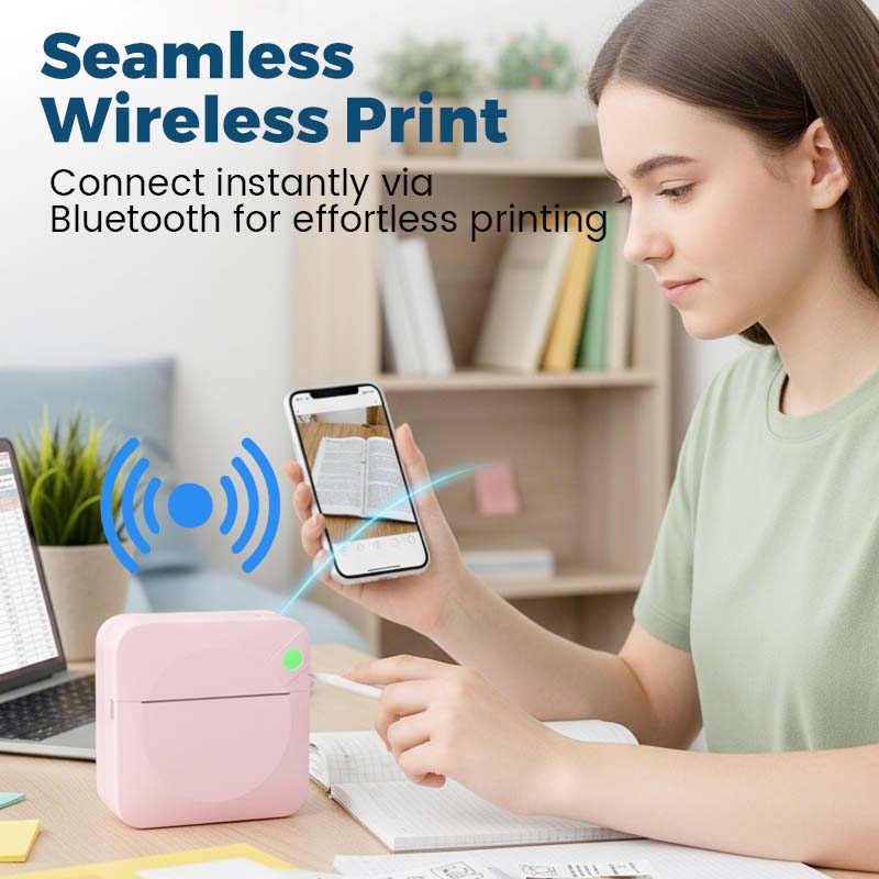New Year's Special Offer: Mini Portable Bluetooth Thermal Printer