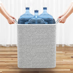 Extra-Large Storage Organizer Box With Lid - Versatile For Clothes, Blankets & Bedding