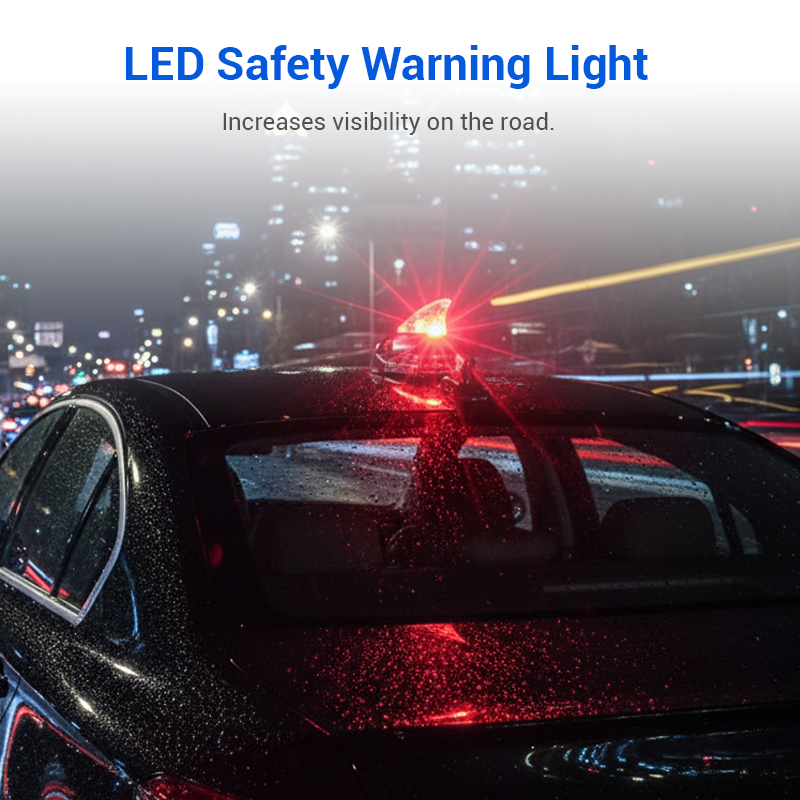 New Year's Special Offer: Car Shark Fin Wind Decorative Light