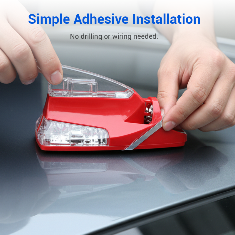 New Year's Special Offer: Car Shark Fin Wind Decorative Light